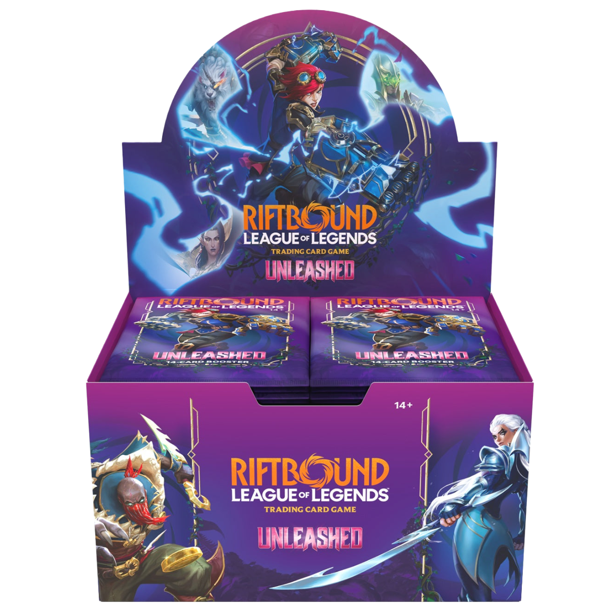 Riftbound: League of Legends TCG - Unleashed Booster Display (24 Boosters)