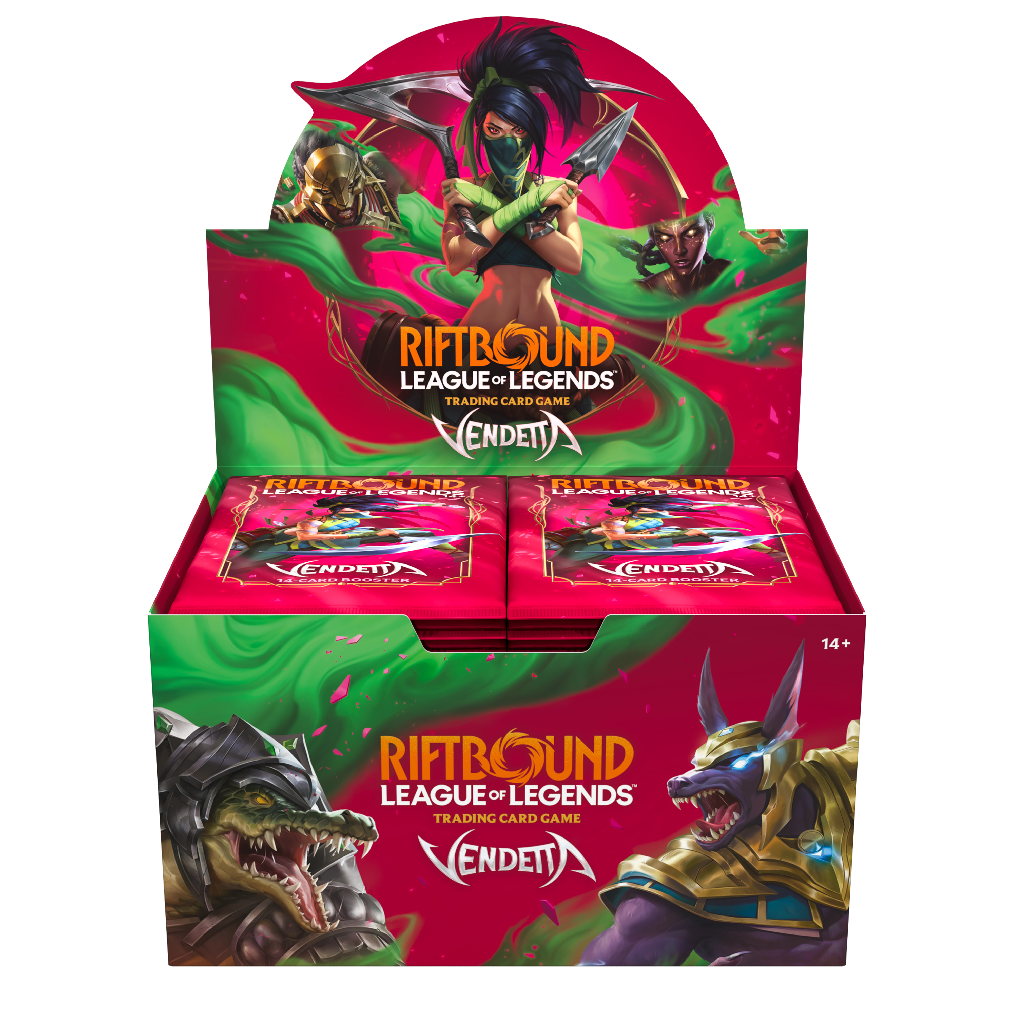 Riftbound: League of Legends TCG - Vendetta Booster Display (24 Boosters)