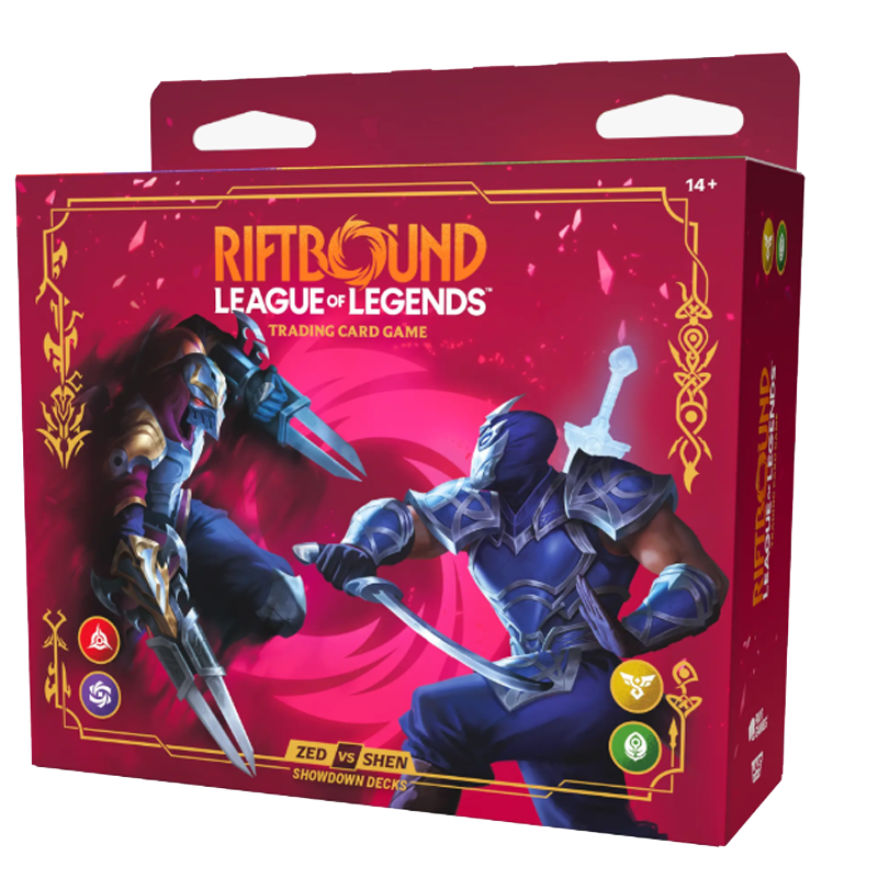 Riftbound: League of Legends TCG Vendetta Zed vs Shen Showdown Deck