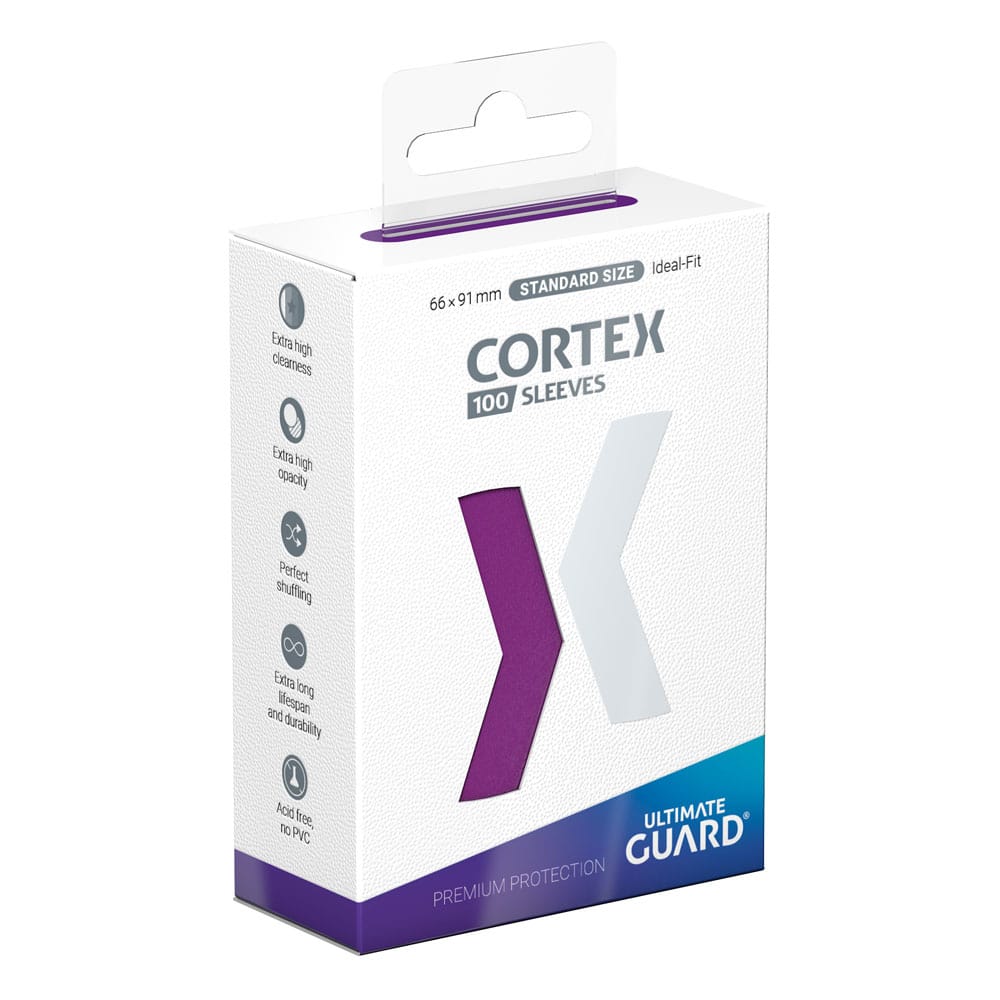 Cortex Sleeves Standard Size (100) - Purple view 2