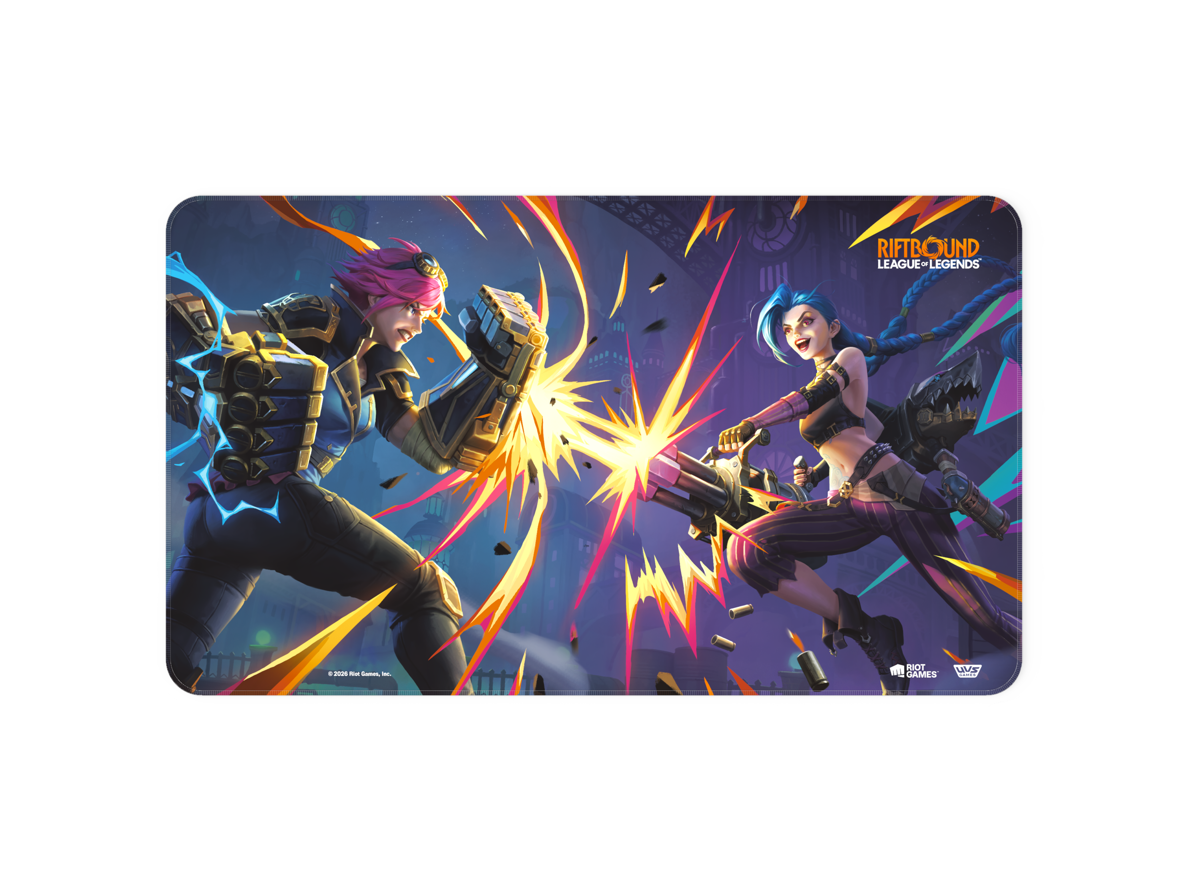 Riftbound: League of Legends TCG - Vendetta Playmat: Vi vs Jinx