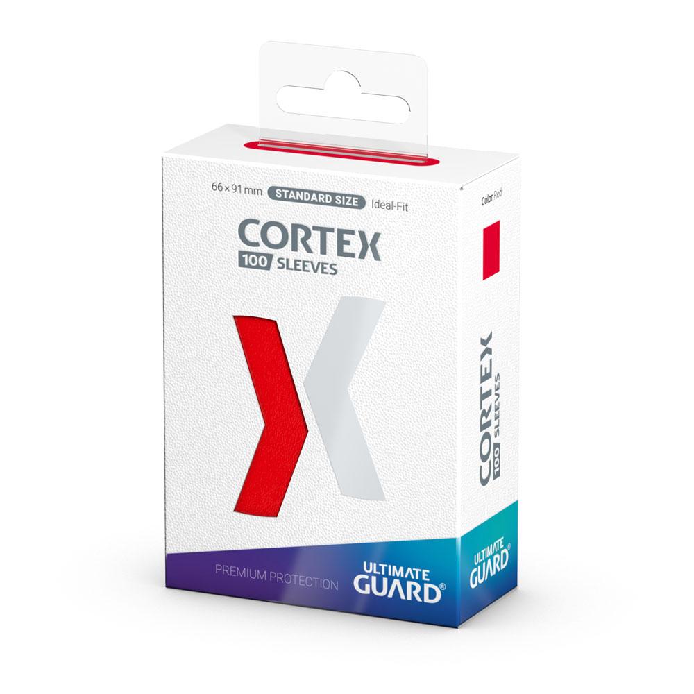 Cortex Sleeves Standard Size (100) - Red