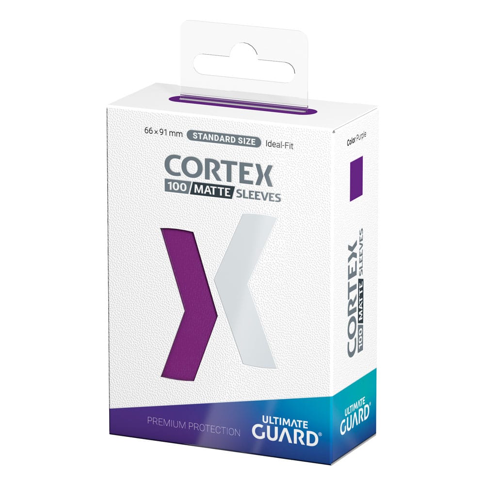 Cortex Sleeves Matte Standard Size (100) - Purple view 3